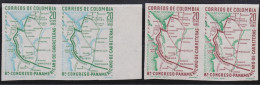 Colombia      .   2  Paires   .    **         .    MNH - Colombia