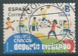 ESPAGNE SPANIEN SPAIN ESPAÑA 2021 INCLUSIVE SPORTS DEPORTE INCLUSIVO USED ED 5485 MI 5535 YT 5240 SC 4514 SG 5485 - Gebruikt