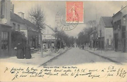 CPA Méry-sur-Oise Rue De Paris - Mery Sur Oise