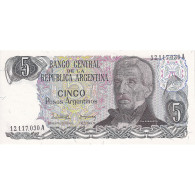 Billet, Argentine, 5 Pesos Argentinos, KM:312a, NEUF - Argentine