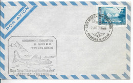 ARGENTINA 1974 AIR FORCE IN ANTARCTICA PLANES AIR BASE MARAMBIO COVER POSTMARKS - FDC