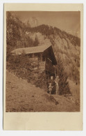 Knoblisbuehl Pension, Gästehaus ?  Gelaufen  , Circulé  Voyagé En 1903y Original Foto ,  Carte Photo H632 - Walenstadt