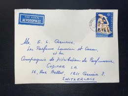 ENVELOPPE GRECE 1974 / POUR GENEVE SUISSE - Storia Postale