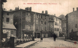 J2311 - BOURG ARGENTAL - D42 - Rue Nationale - Bourg Argental