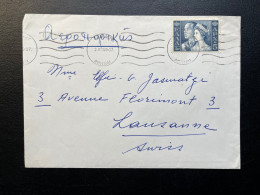 ENVELOPPE GRECE 1959 / POUR LAUSANNE SUISSE - Covers & Documents