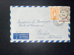 ENVELOPPE GRECE 1954 / POUR GENEVE SUISSE - Briefe U. Dokumente