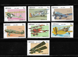 VIETNAM 1989, SERIE Ivert 693/99 - AVIONES. MNH. - Viêt-Nam