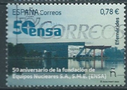 ESPAGNE SPANIEN SPAIN ESPAÑA 2023 50 ANIV NUCLEAR NUCLEAR EQUIPMENT FOUNDATION EQUIPOS NUCLEARES ED 5677 MI 5729 - Used Stamps