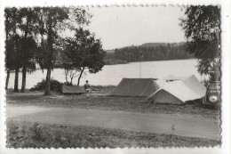 Montsauche Les Settons (58) : Le Camping De La Rive Gauche Aval En 1950 (animé) PF. - Montsauche Les Settons