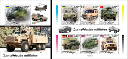 Niger 2023, Military Transport, 6val In BF+BF - Andere (Aarde)