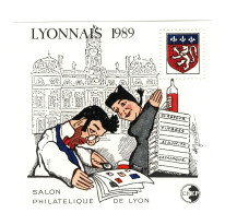 Bloc CNEP N° 10 : Lyonnais 1989 . Voir Le Scan . Cote YT : 16 € , Maury : 15 € . - CNEP