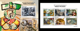 Sierra Leone 2023, Art, Picasso, 6val In BF+BF - Picasso