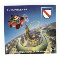 Bloc CNEP N° 17 : Europhilex 1993. Rare, Voir Le Scan. Cote YT : 60 €, Maury : 70 €. - CNEP