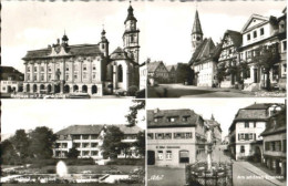 70108111 Bad Windsheim Kurhaus Kirche Rathaus Brunnen X 1961 Bad Windsheim - Bad Windsheim