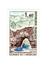 Gorges De L'Ardèche YT 1687 + 1687b GOMME MATE + Normal. Voir Le Scan. Cotes YT : 41 €, Maury N° 1689 + D : 45.90 €. - Unused Stamps