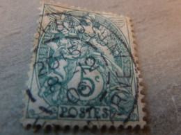 Type Blanc - 5c - Yt 111 - Vert - Oblitéré - Année 1900 - - 1900-29 Blanc