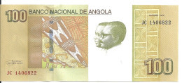 ANGOLA 100 KWANZAS 2012 UNC P 153 - Angola