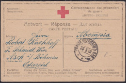 Red Cross       .   Postcard   (2 Scans)       .    O         .    Cancelled - Croce Rossa