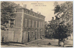 Cpa..84..ROBION..VAUCLUSE..PLACE DE LA MAIRIE - Robion