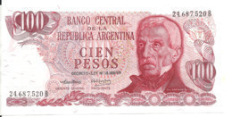 ARGENTINE 100 PESOS ND1974 UNC P 297 - Argentine