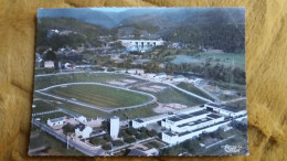 CPSM STADE STADIUM ARGENTAT CORREZE 19 LE NOUVEAU STADE VUE AERIENNE 1966 - Collezioni E Lotti