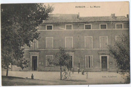 Cpa..84..ROBION..VAUCLUSE..LA MAIRIE - Robion