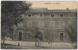 Cpa..84..ROBION..VAUCLUSE..LA MAIRIE - Robion