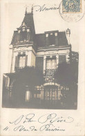 Asnières Sur Seine       92         Villa Yvonne . 14 Rue Des Parisiens   - Carte Photo.       (voir Scan) - Asnieres Sur Seine