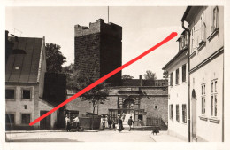 AK Eger Cheb Altstadt Schwarzer Turm Cerna Vez Burg Chebsky Hrad Burgtor Trcky Lipy Straße Egerland Sudetenland Sudeten - Sudeten