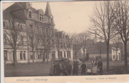 DIFFERDANGE - PLACE DU MARCHE - NELS SERIE 24 N° 6 - TRES RARE - Differdingen