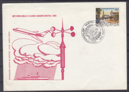 Action !! SALE !! 50 % OFF !! ⁕ Yugoslavia 1989 ⁕ World Meteorological Day ( 1987 Mi.2229 ) ⁕ Commemorative Cover - FDC