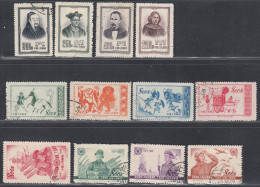 Chine 1952 - Timbres Oblitérés. Lot De 3 Différentes Séries.................... (VG) DC-12214 - Used Stamps
