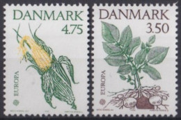 F-EX46148 DANMARK MNH 1992 DISCOVERY AMERICA FOOD PATATOES CORN COLON COLUMBUS  - Vegetazione