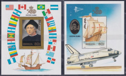 F-EX46096 MONGOLIA MNH 1992 DISCOVERY OF AMERICA COLUMBUS BARCOS SHIP COLUMBIA.  - Cristóbal Colón