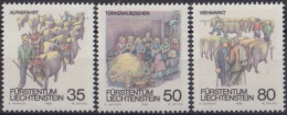 F-EX46077 LIECHTENSTEIN MNH 1989 FAUNA CHILD TALES HISTORY.  - Koeien