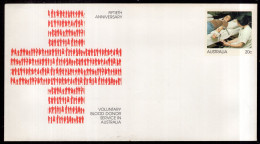 Australia - 1979 - 20 Cents Postage Envelope - 50th Anniv. Voluntary Blood Donor Service - Gebruikt