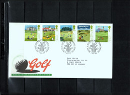 Great Britain 1994 Golf FDC - Golf