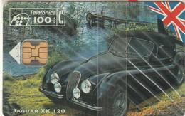 ESPAÑA. P-089. COCHE - CAR. Jaguar XK 120. 1994-11. 4000 Ex. MINT - NUEVA. (658) - Privatausgaben