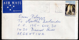 Australia - 1992 - Letter - Sent From Brisbane To Argentina - Caja 1 - Briefe U. Dokumente