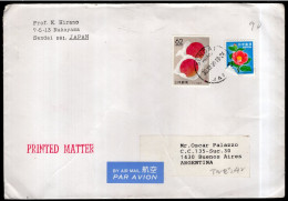 Japan - 1990 - Letter - Sent From Sendai To Argentina - Caja 1 - Briefe U. Dokumente