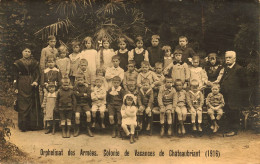 Chateaubriant * RARE Carte Photo * Orphelinat Des Armées , Colonie De Vacances De Châteaubriant 1916 - Châteaubriant