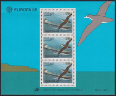 F-EX45463 PORTUGAL MADEIRA MNH 1986 EUROPA CEPT SHIP OISEAUX BIRD AVES PAJAROS.  - Mouettes