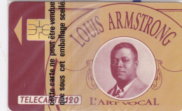 Telecarte Publique F230 NSB -  Louis Armstrong - So3 - 120 U - 1991 - 135000 Ex - 1991