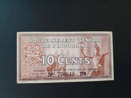 10 CENTS 1939P-85d.SUP/XF.INDOCHINE - Indochina
