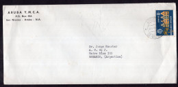 Aruba - 1961 - Letter - Sent From San Nicolas To Argentina - Caja 1 - Antillen