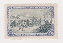 Vignette Militaire - Automobile Club De France - Vignettes Militaires