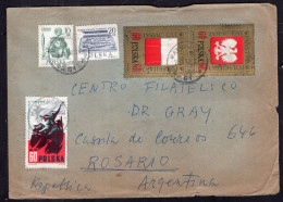 Polska - 1968 - Letter - Sent From Katowice To Argentina - Caja 1 - Covers & Documents