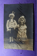 Carte Postale Fotokaart Studio Foto Atelier Photo VERBEECK Antwerpen Link Céline Dael  1904-0914 Maskerade - Ancianas (antes De 1900)