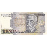 Billet, Brésil, 1000 Cruzados, 1988, KM:213b, NEUF - Brésil