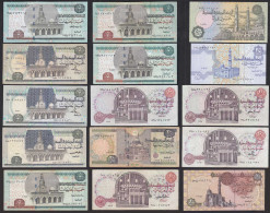 Ägypten - Egypt 15 Stück Banknoten Bis 20 Pounds Gelegenheit Ansehen   (30316 - Sonstige – Afrika